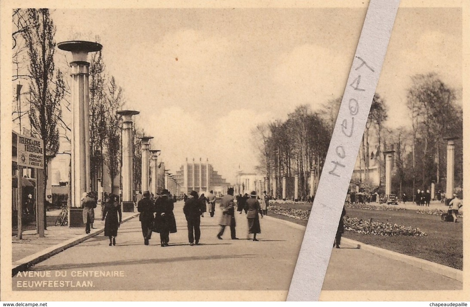 Avenue Du Centenaire (Exposition Bruxelles 1935) - Expositions