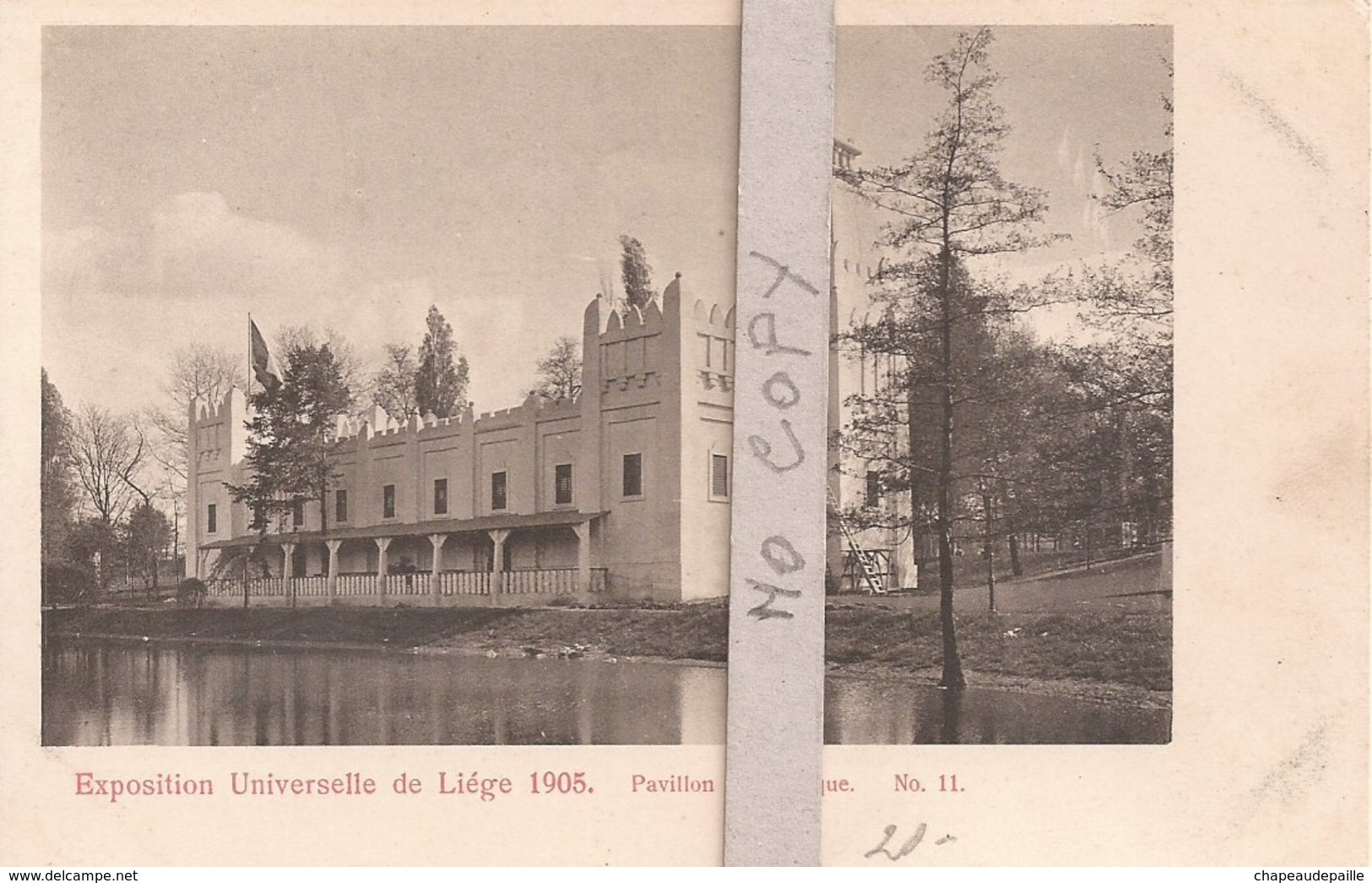 Exposition Universelle De Liège 1905 - Pavillon De L'Afrique N° 11 - Expositions