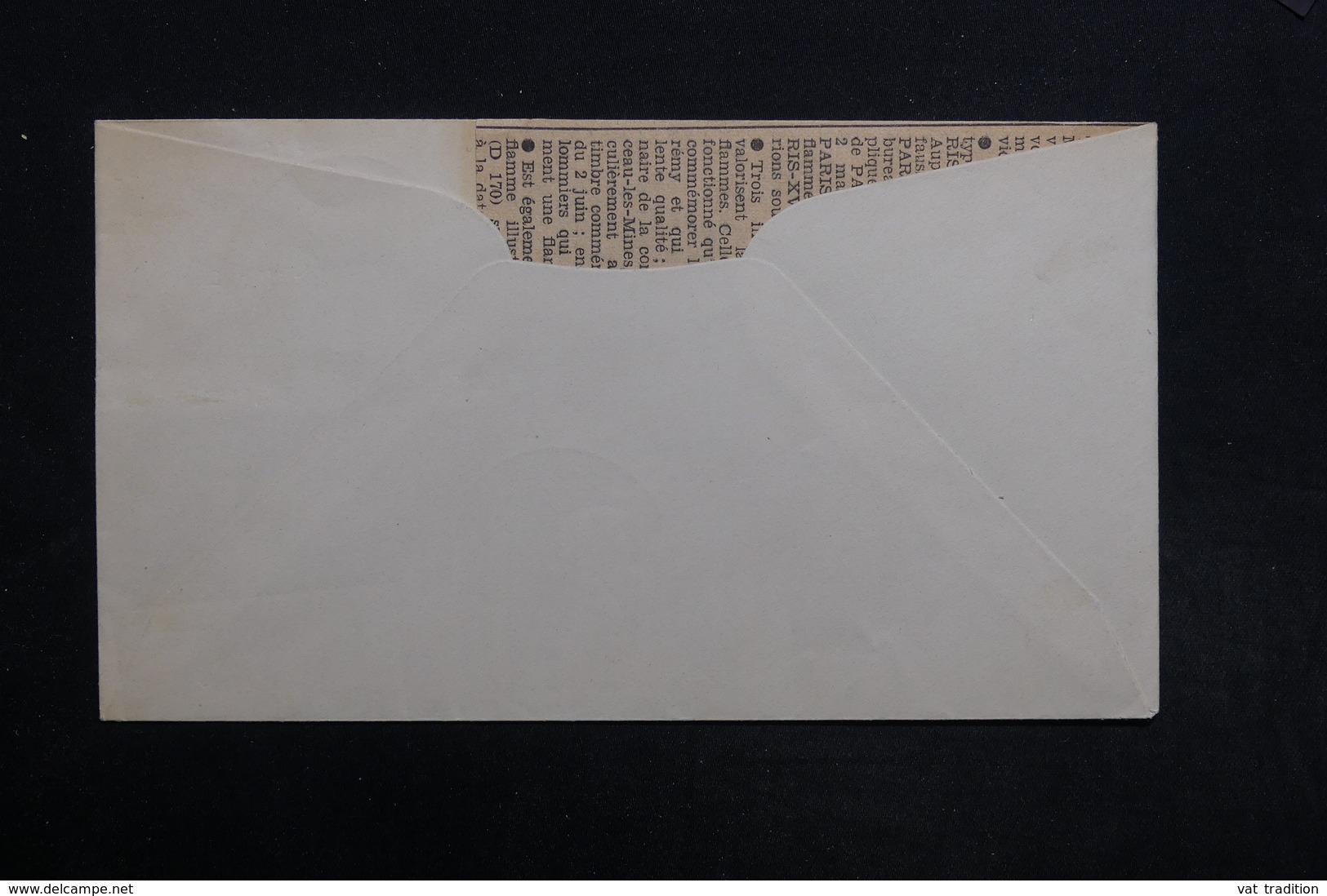 ANDORRE - Enveloppe Commémorative En 1956 De La Création De La Poste Française D 'Andorre - L 31344 - Lettres & Documents