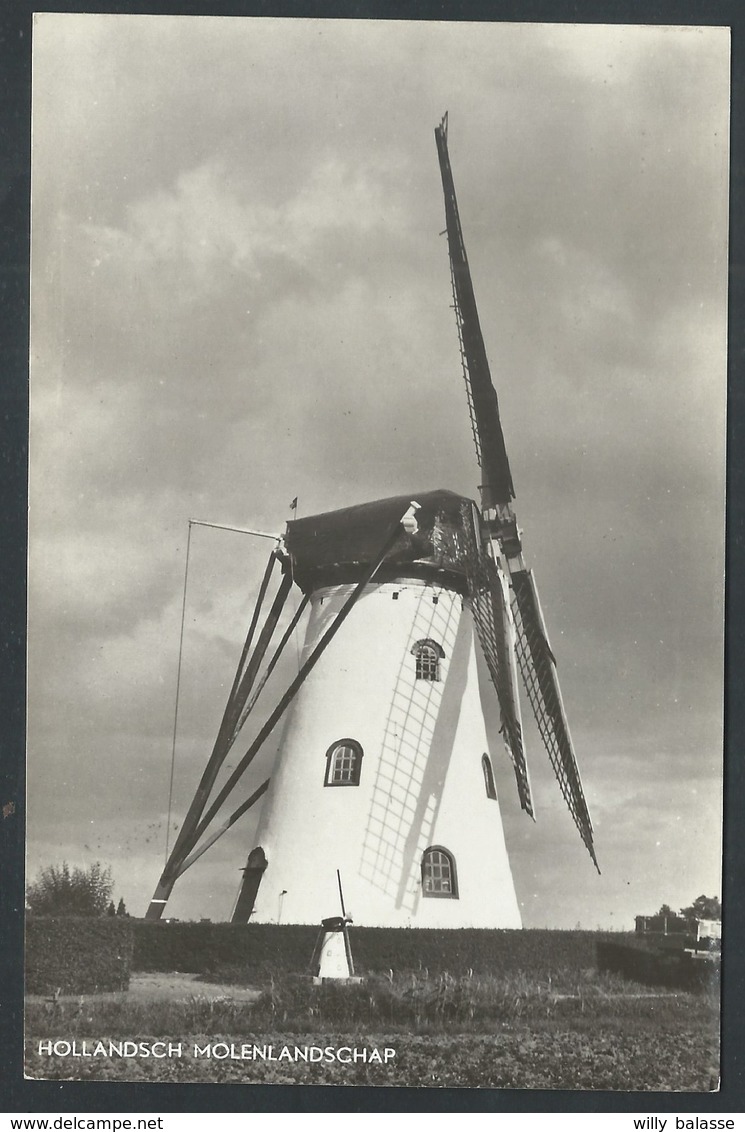 +++ CPA - Pays Bas - Holland - Hollandsch Molen Landchap - Moulin   // - Hattem