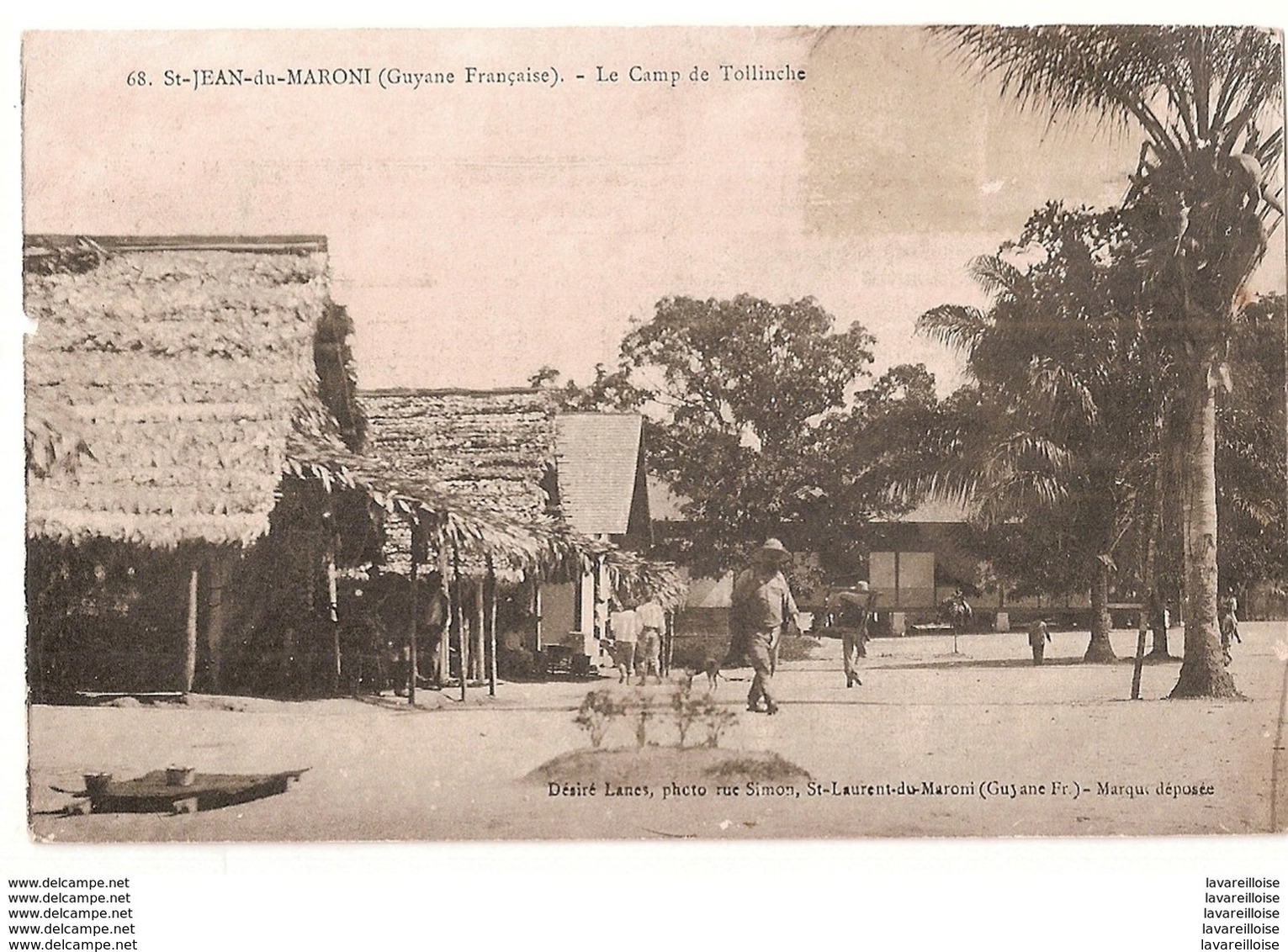 SUPERBE LOT DE 5 CPA DE GUYANE FRANCAISE RARE BELLES CARTES !! - Autres & Non Classés