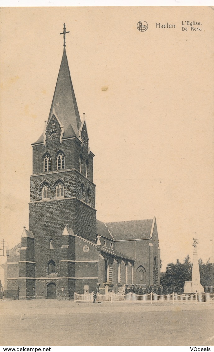 CPA - Belgique - Haelen - L'Eglise - Halen