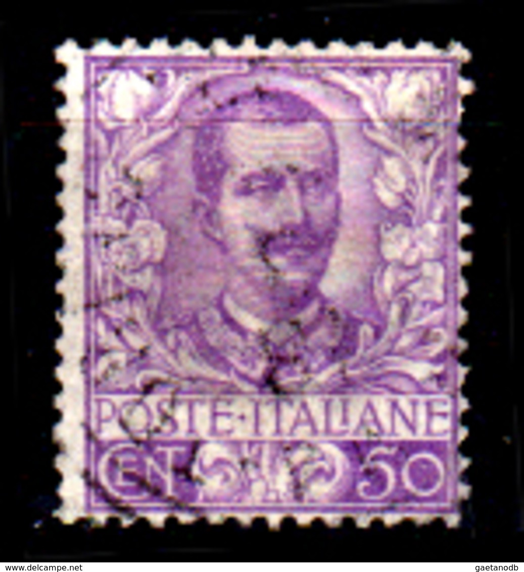 Italia-G-0145 - Emissione 1901 (o) Used - Senza Difetti Occulti. - Usati