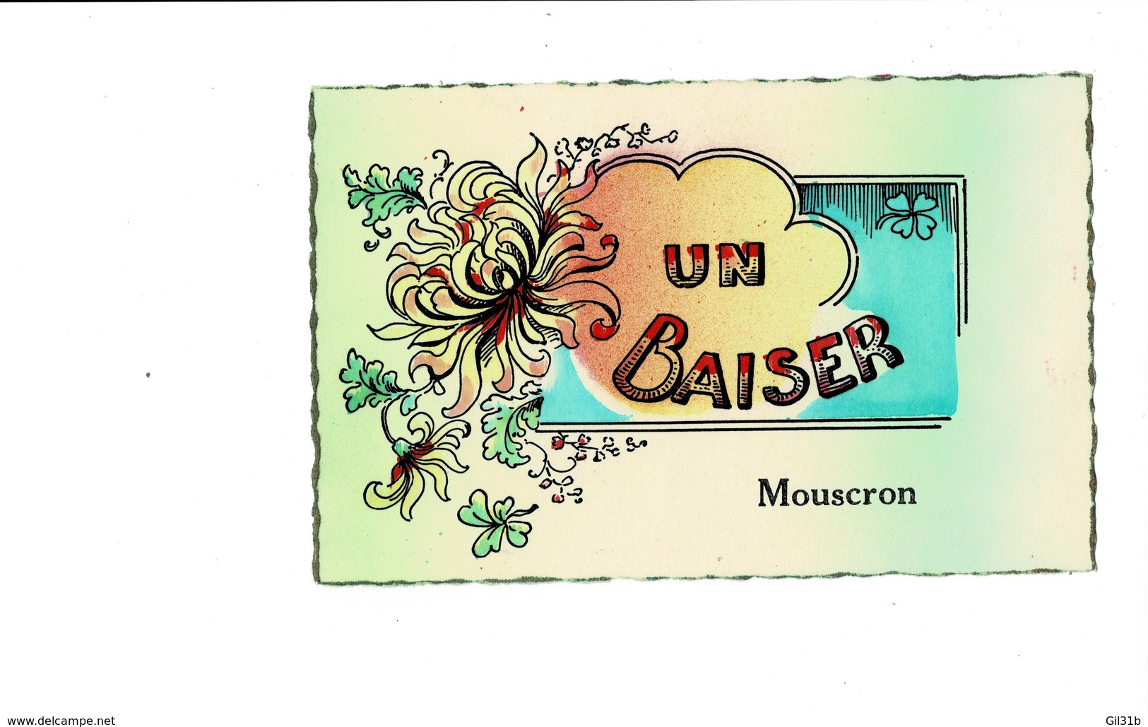 Un Baiser ,Mouscron. - Mouscron - Moeskroen