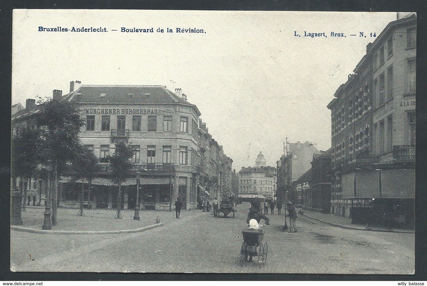 +++ CPA - Bruxelles - ANDERLECHT - Boulevard De La Révision    // - Anderlecht