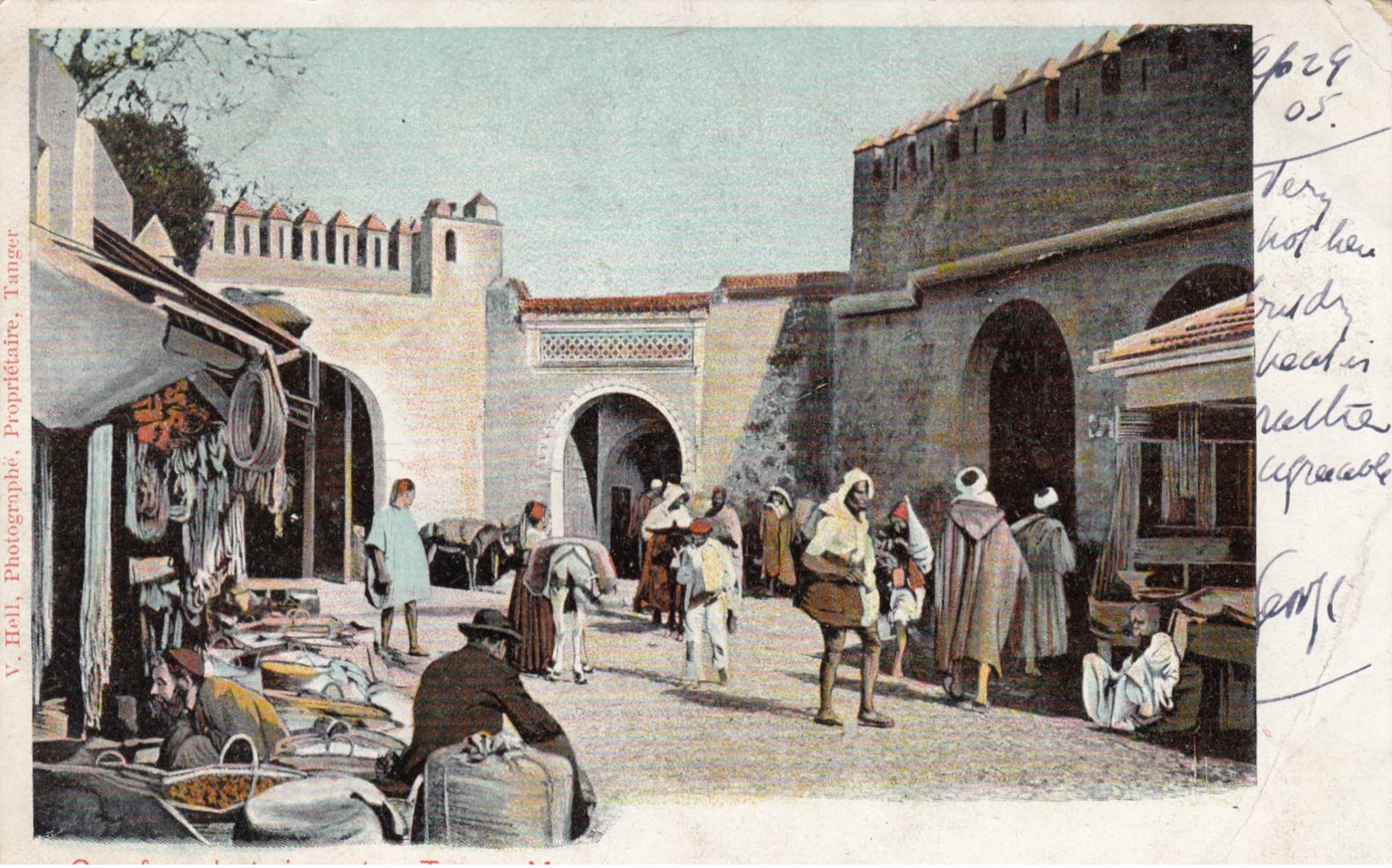 Carrefour De Trois Portes , TANGER , Maroc , 1905 - Tanger