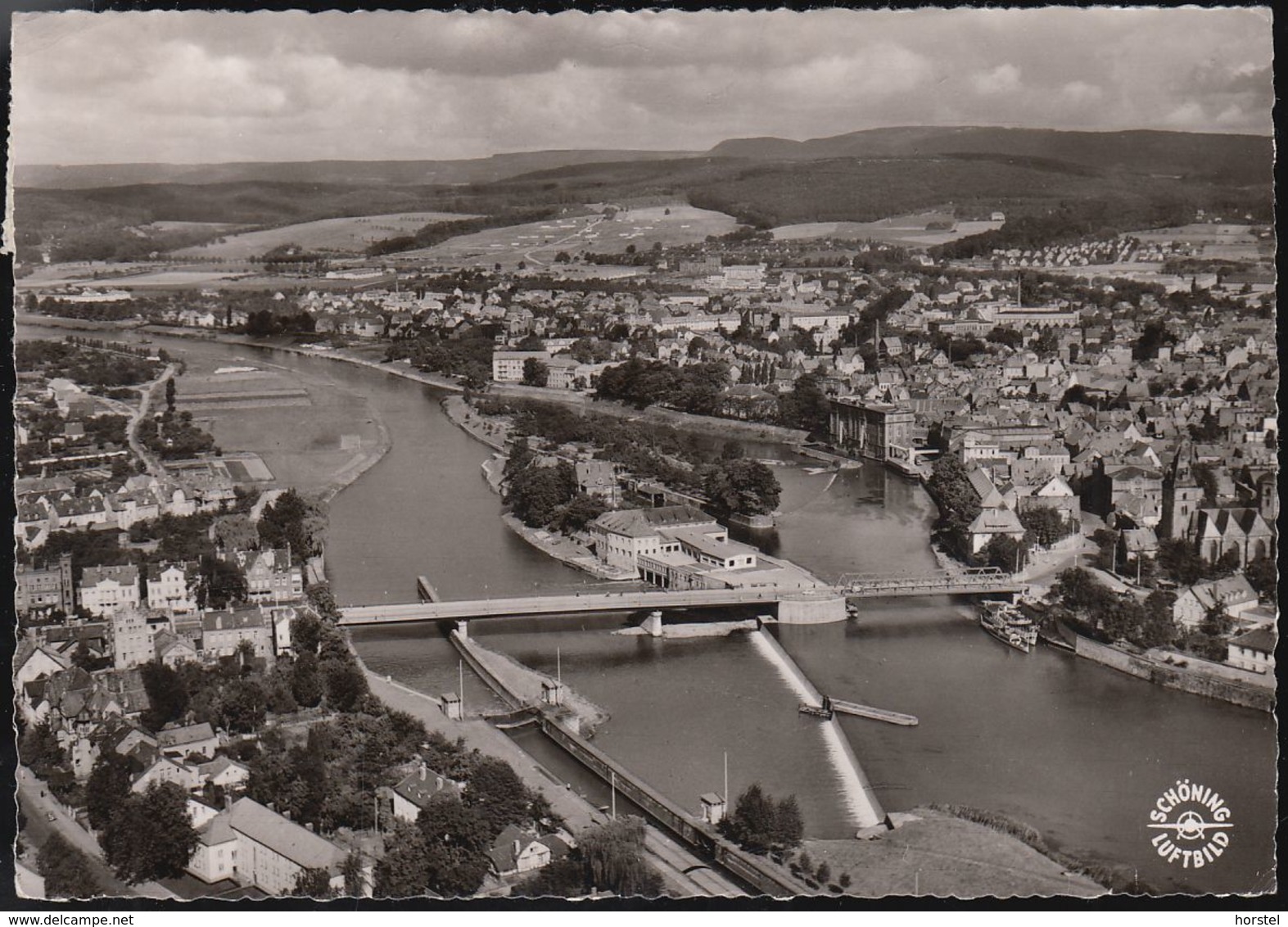D-31785 Hameln An Der Weser - Blick Auf Die Stadt - Schöning Luftbild - Aerial View - Hameln (Pyrmont)