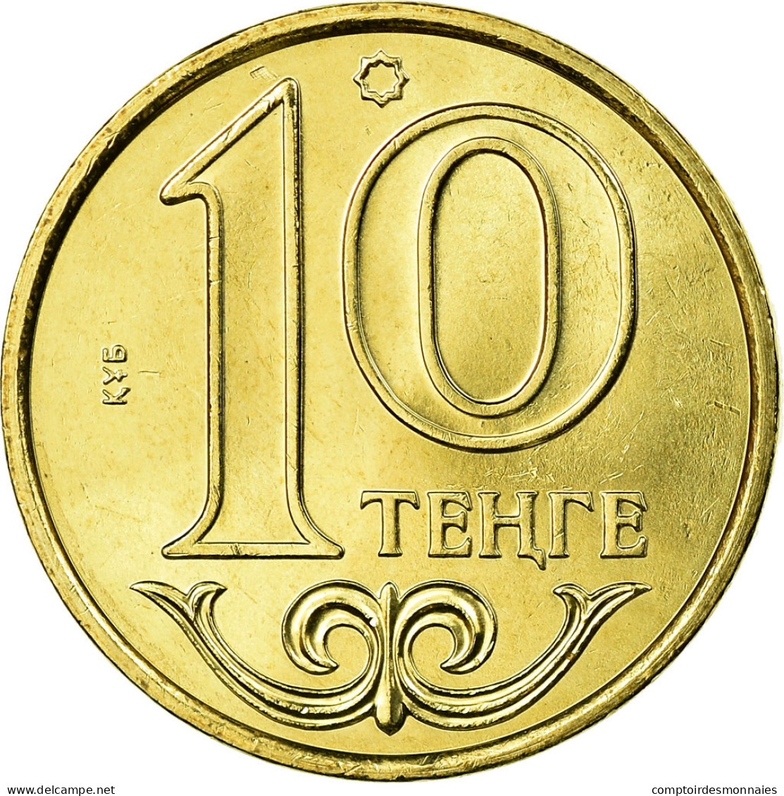 Monnaie, Kazakhstan, 10 Tenge, 2012, Kazakhstan Mint, SUP, Nickel-brass, KM:25 - Kazakhstan