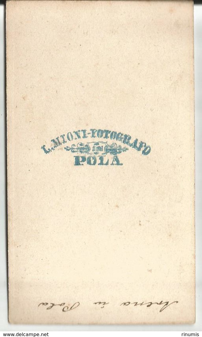 Croatia Pola/Pula Arena CDV By L.Mioni 1st.Photo Studio In Pula Open 1862 - Croatia