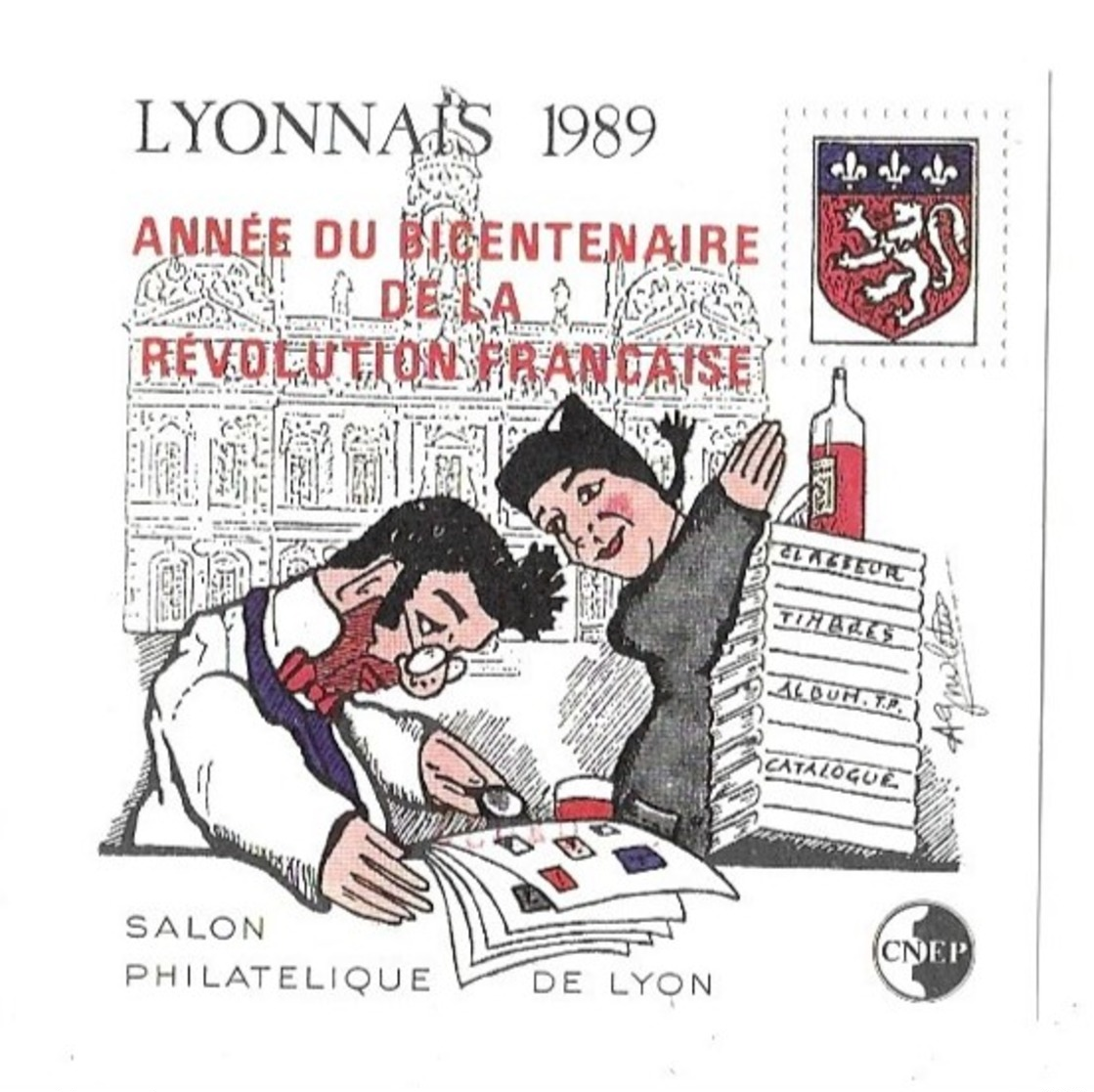 CNEP Salon Philatélique De Lyon 1989 Année Du Bicentenaire De La Révolution Française - CNEP