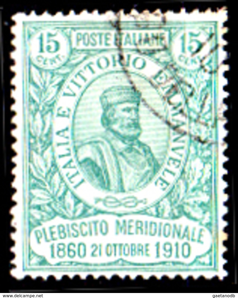 Italia-G-0164 - Emissione 1910 (o) Used - Senza Difetti Occulti. - Usati