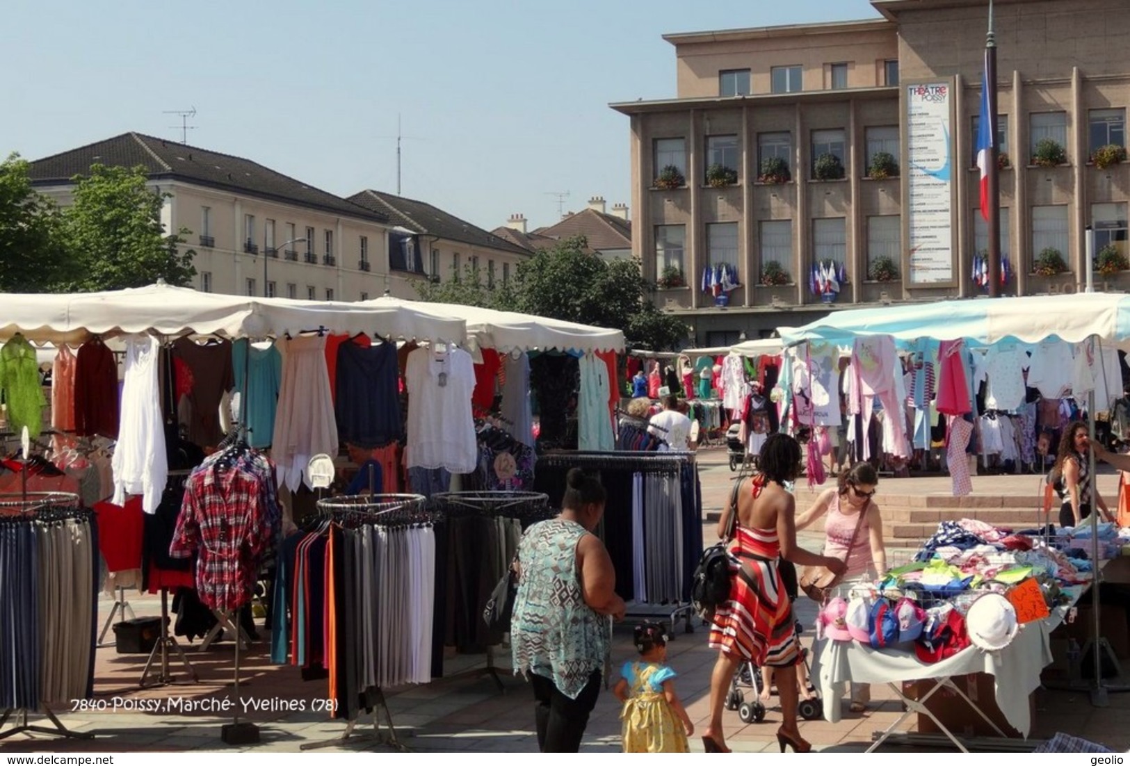 Poissy (78)- Marché (Edition à Tirage Limité) - Poissy