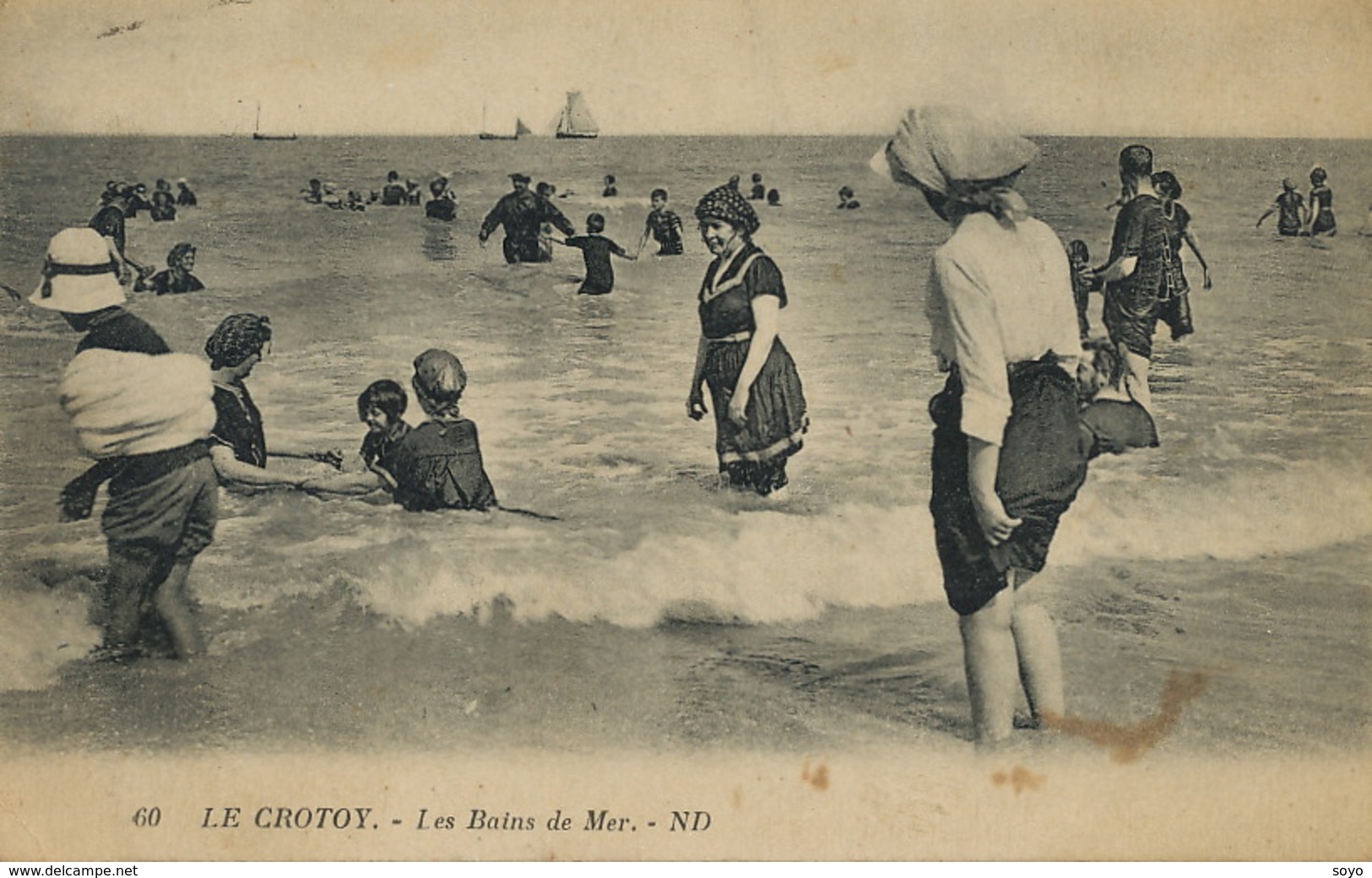 Jeu De Plage Bain Baigneuse Baigneur Le Crotoy à Orsay 2 Timbres Taxe Daguin - Jeux Et Jouets