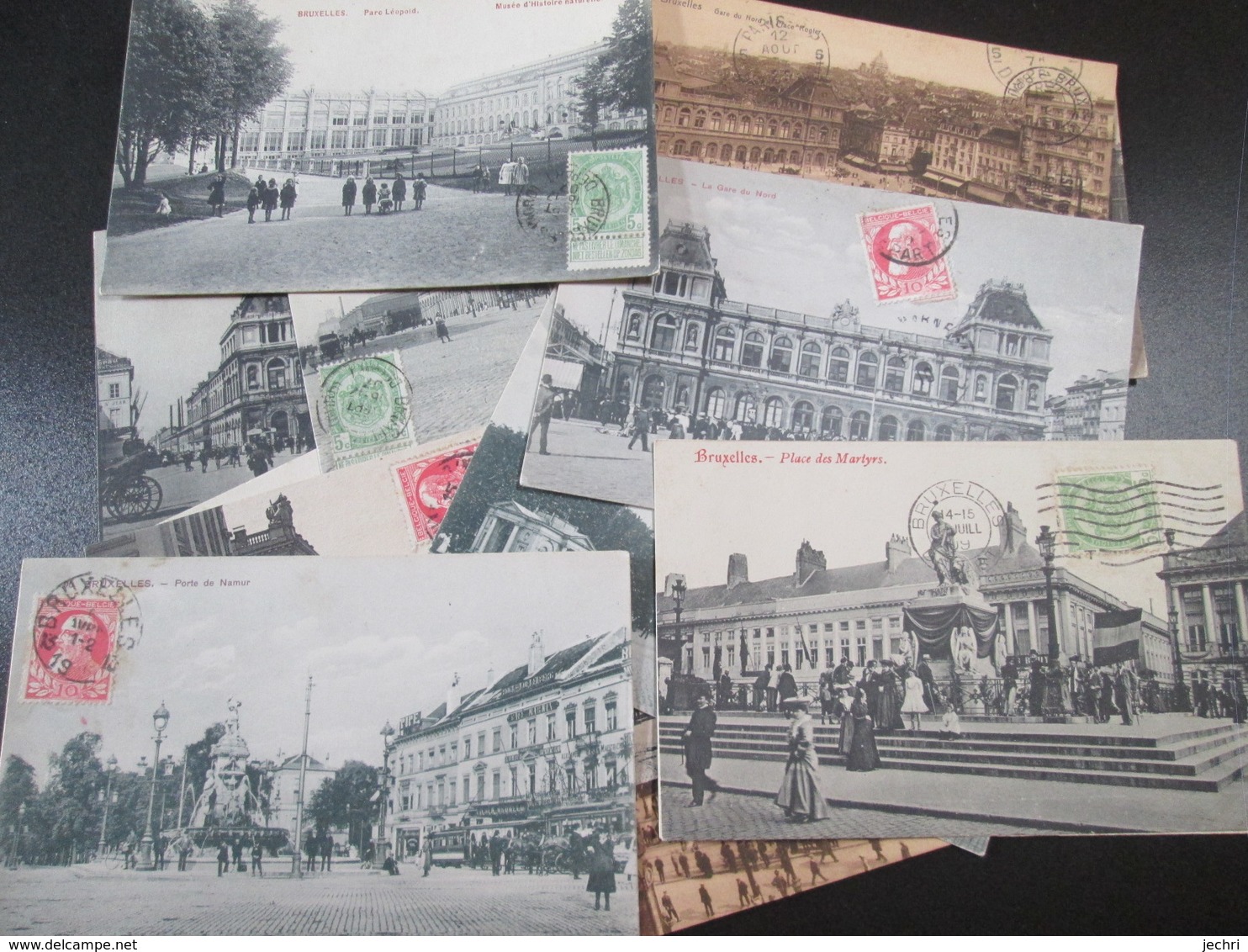 Lot De  12 Cartes De Bruxelles  . - Lotes Y Colecciones