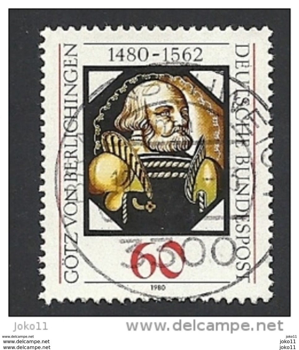 Deutschland, 1980, Mi.-Nr. 1036, Gestempelt - Usados