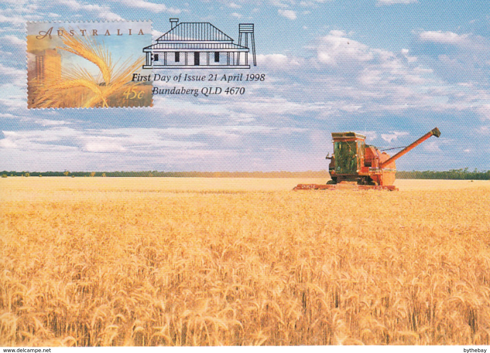 Australia 1998 Maxicard Sc 1651-1655 Farming In Australia - Cartes-Maximum (CM)