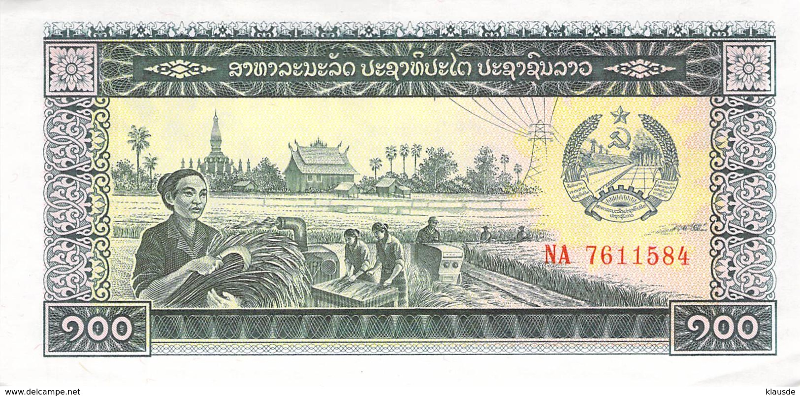 100 KIP Laos UNC - Laos