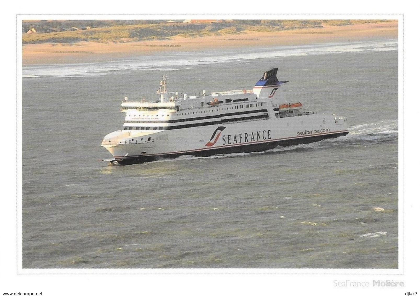 SEAFRANCE Le Molière Calais Douvres Ferry (2 Scans) - Ferries
