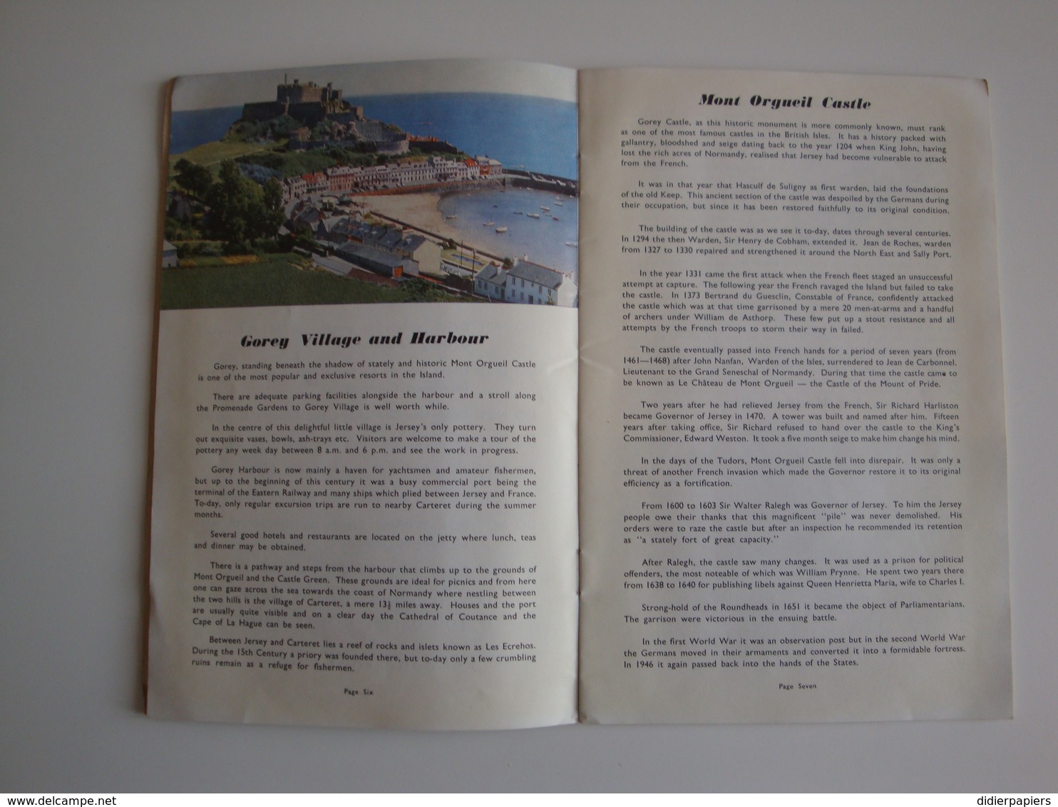 Jersey Motorists Guide,Falle's,guide Touristique De Jersey,1961 - Tourism Brochures