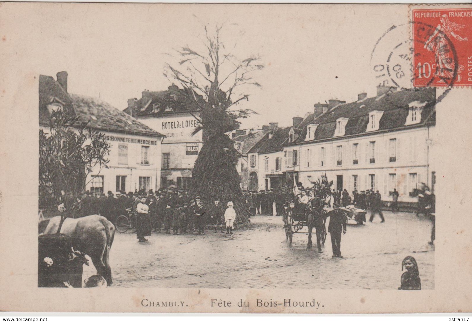 60 CHAMBLY FETE DU BOIS-HOURDY - Sonstige & Ohne Zuordnung