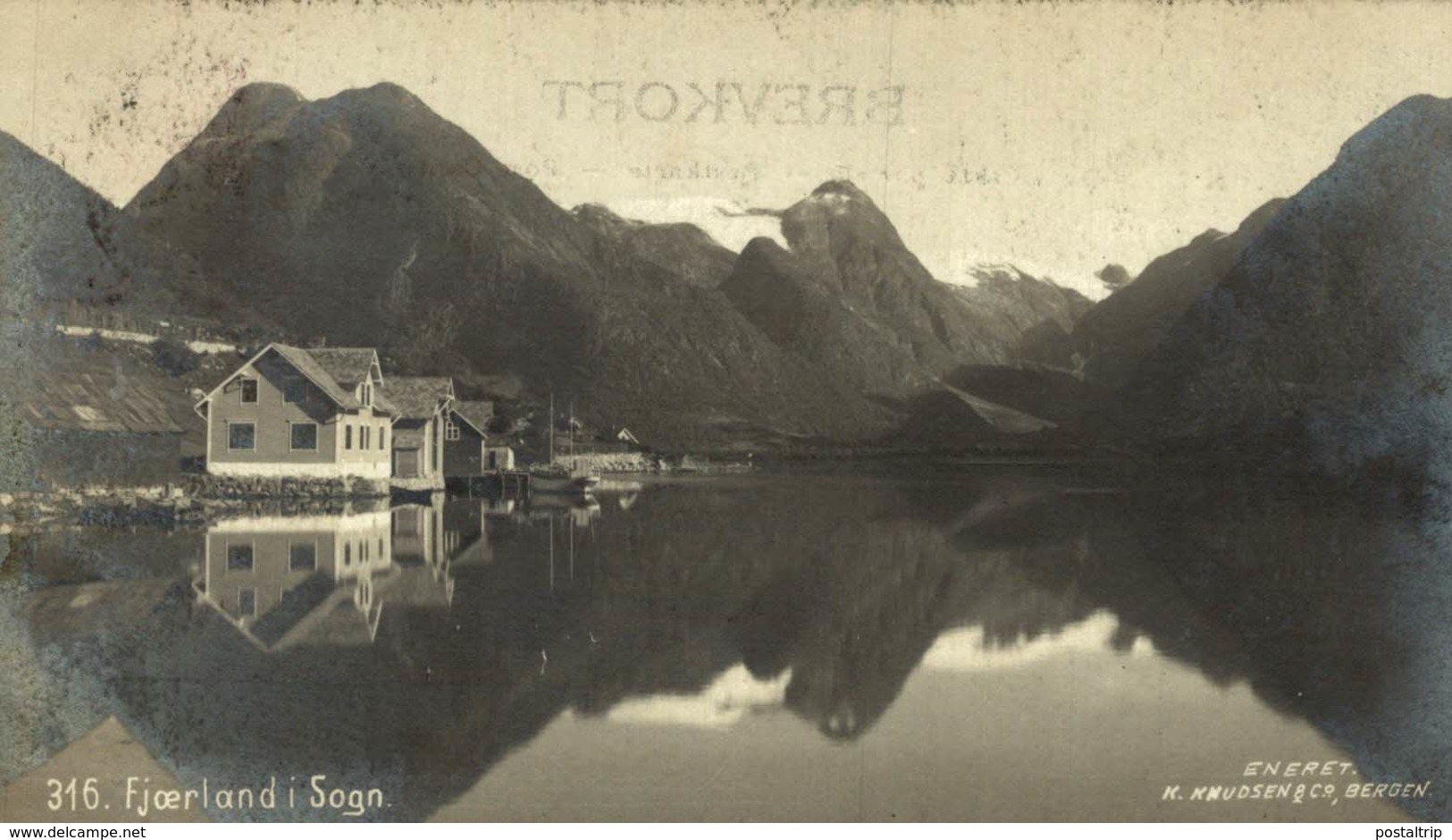 FJOERLAND I SOGN  Norwegen NORWAY NORUEGA NORGE NORVEGE - Noruega