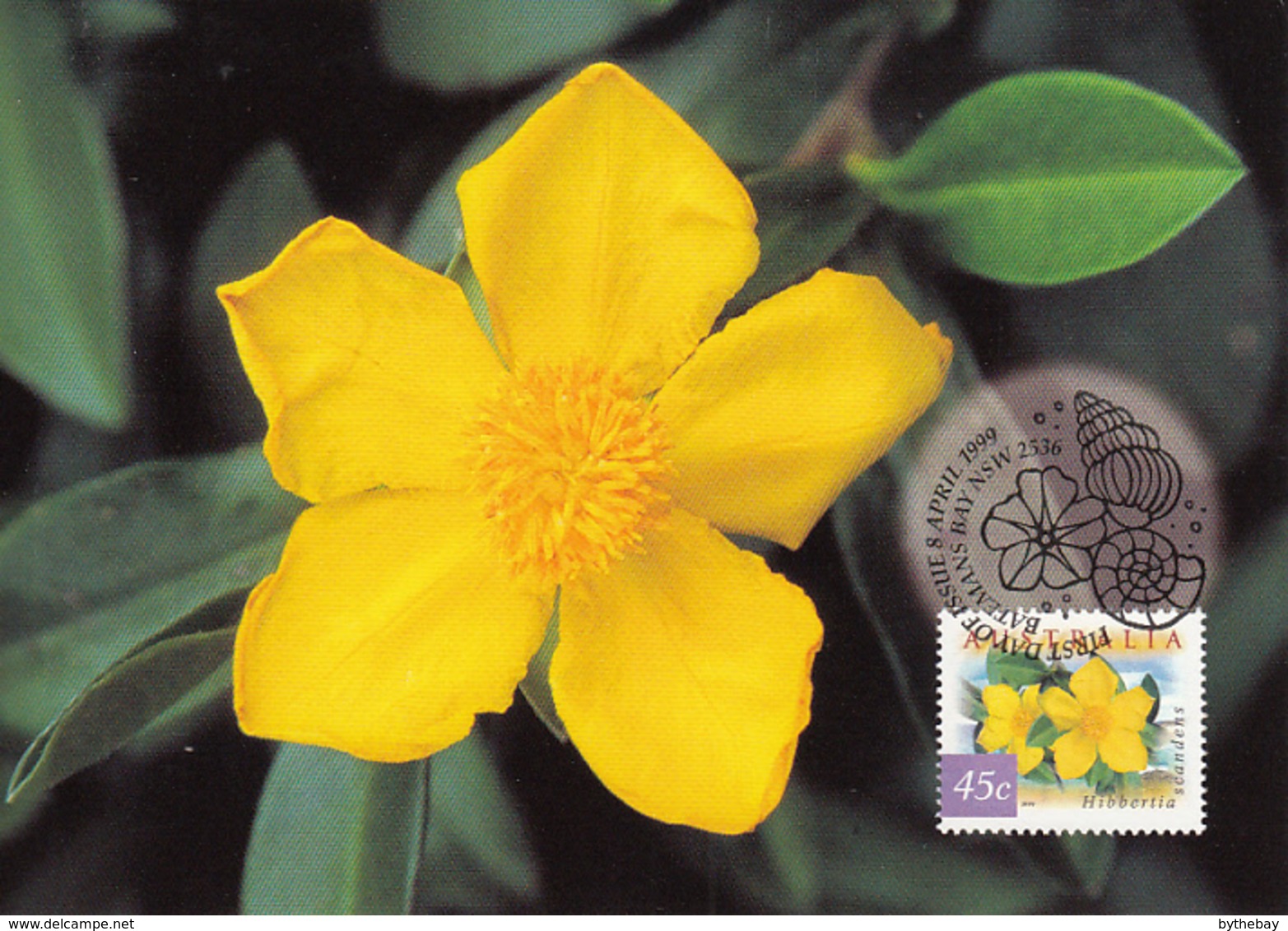 Australia 1999 Maxicard Sc 1734-1737 Flowers Flora And Fauna - Cartes-Maximum (CM)