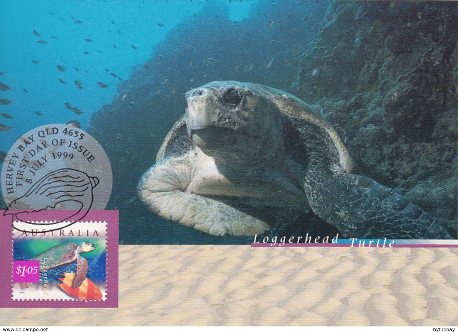 Australia 1999 Maxicard Sc 1738-1742 Coastal Life Flora And Fauna - Cartes-Maximum (CM)