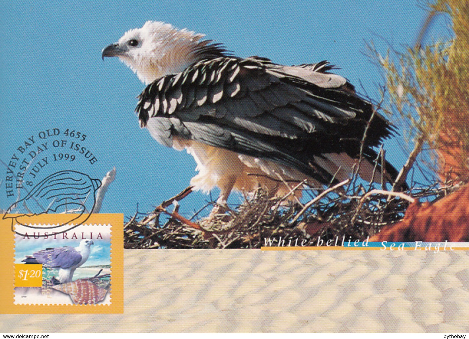 Australia 1999 Maxicard Sc 1738-1742 Coastal Life Flora And Fauna - Cartes-Maximum (CM)