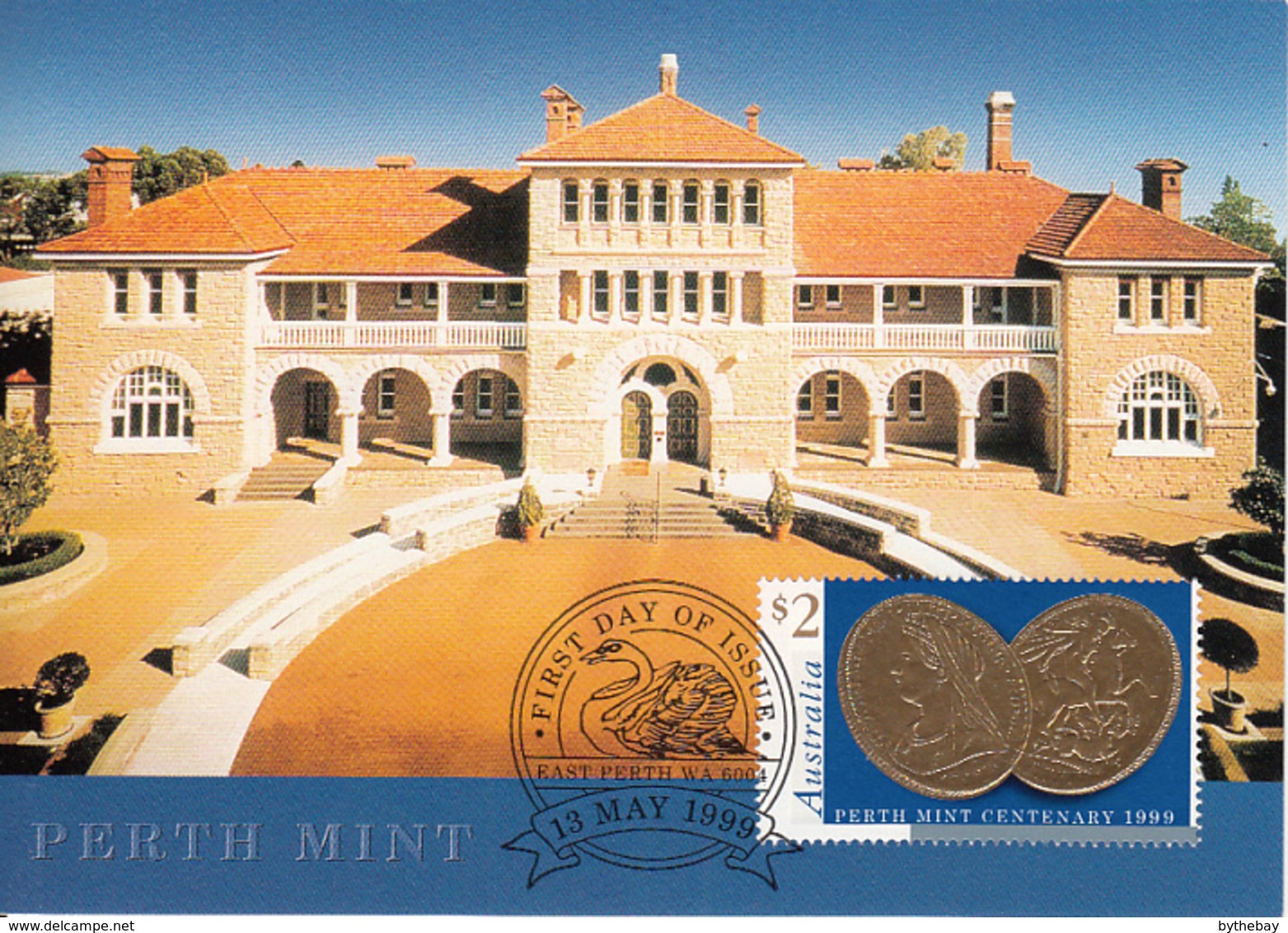 Australia 1999 Maxicard Sc 1758 $2 Perth Mint Centenary - Cartes-Maximum (CM)