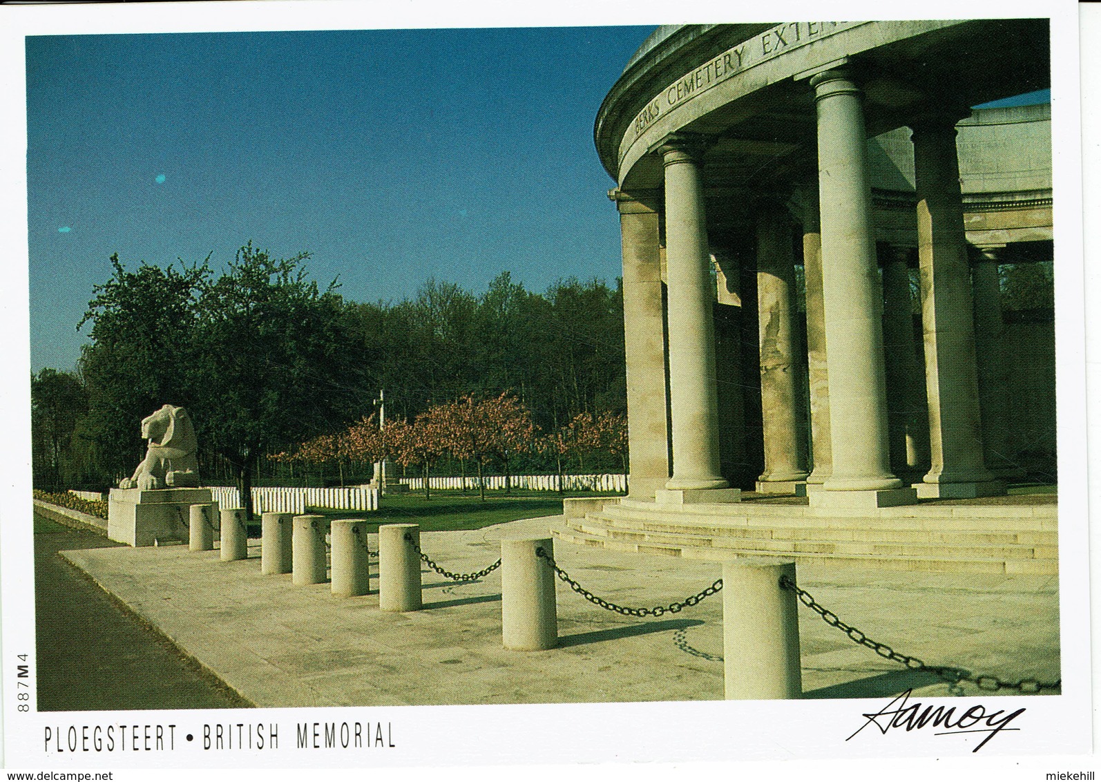 PLOEGSTEERT-BRITISH MEMORIAL-guerre 1914/1918-war-oorlog - Mouscron - Moeskroen