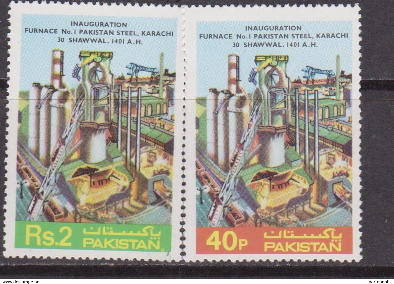 Pakistan Furnace Set MNH - Fabbriche E Imprese