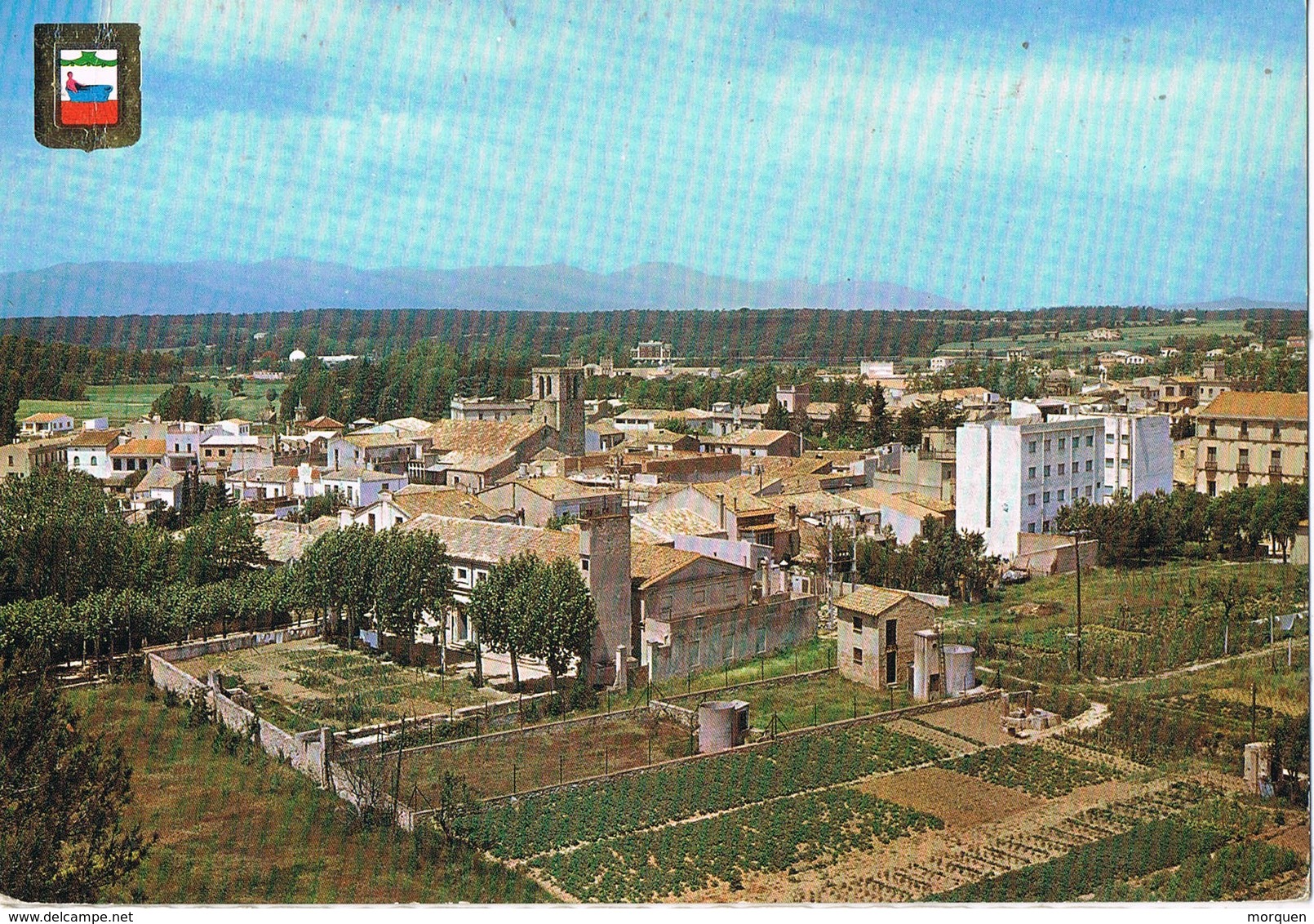 33064. Postal CALDAS De MALAVELLA (Gerona) 1971. Tampon BALNEARIO PRATS - Cartas & Documentos