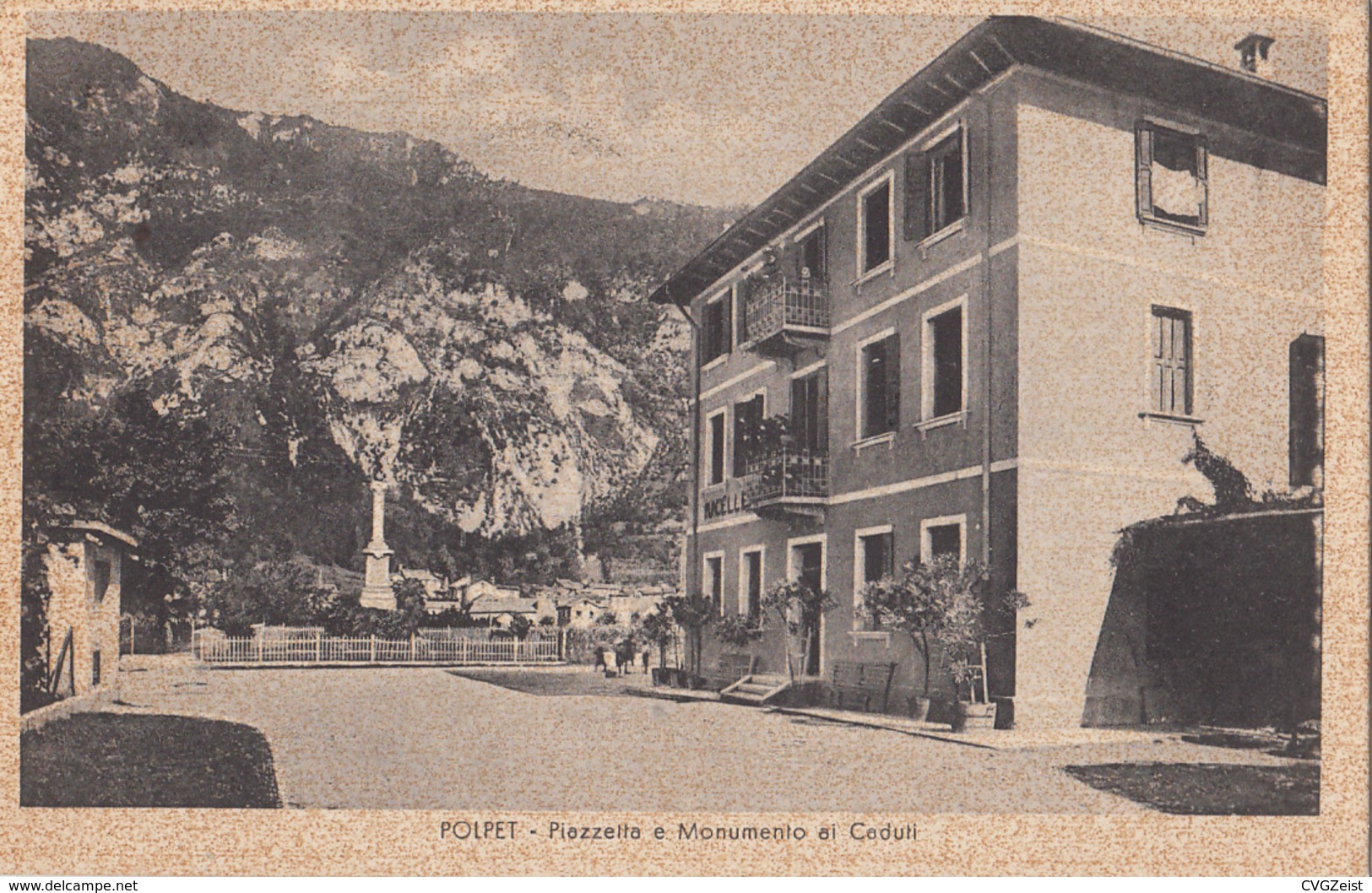 Polpet - Piazzelta E Monumento Ai Caduti - Belluno