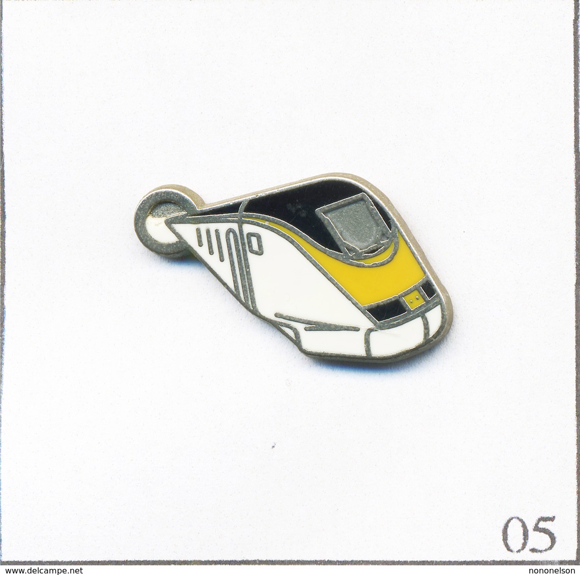 Pin's - Transport - SNCF / TGV Eurostar. Estampillé GPG. Zamac. T664-05 - TGV