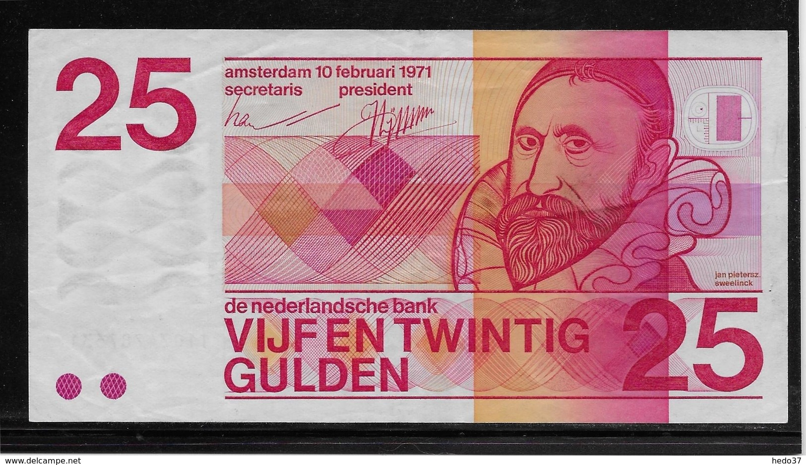 Pays Bas - 25 Gulden - Pick N°92 - SUP - 25 Florín Holandés (gulden)