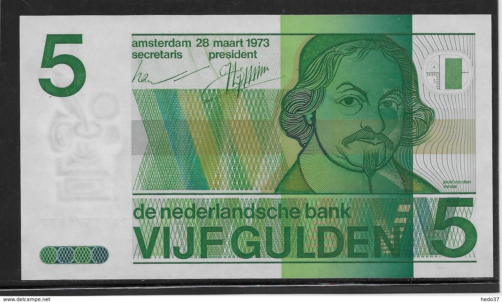 Pays Bas - 5 Gulden - Pick N°95 - NEUF - 5 Florín Holandés (gulden)