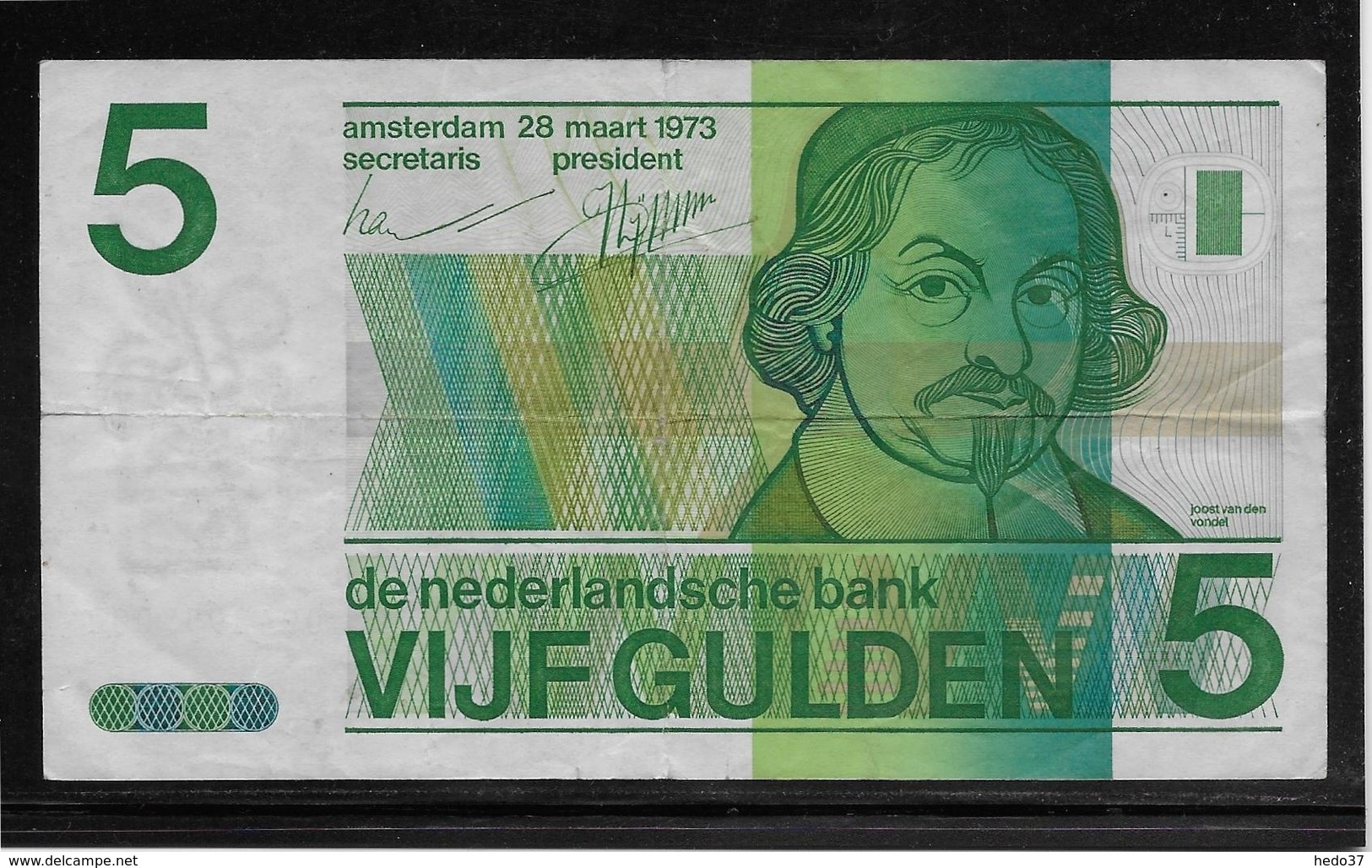 Pays Bas - 5 Gulden - Pick N°95 - TB - 5 Gulden