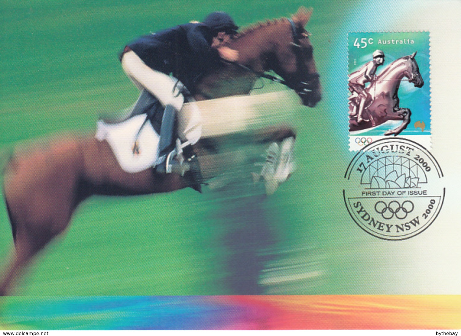 Australia 2000 Maxicard Sc 1862a-1862j Olympic Sports