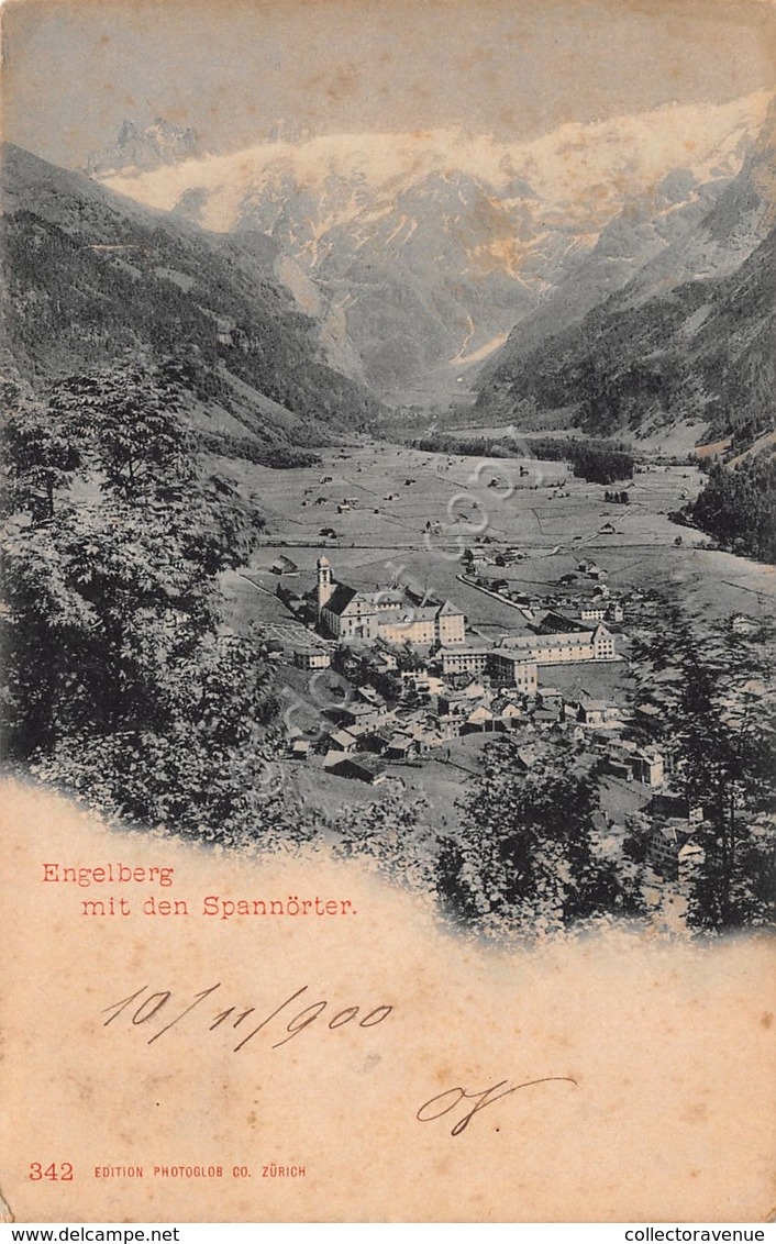 Cartolina Engelberg Mit Den Spannorter 1900 - Non Classificati