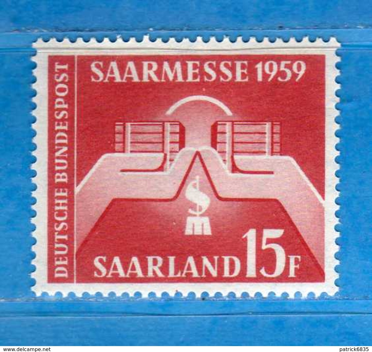 (Mn1) SAAR LAND **- 1959 - FOIRE De SARRE. Yvert. 429. MNH   Vedi Descrizione - Nuovi