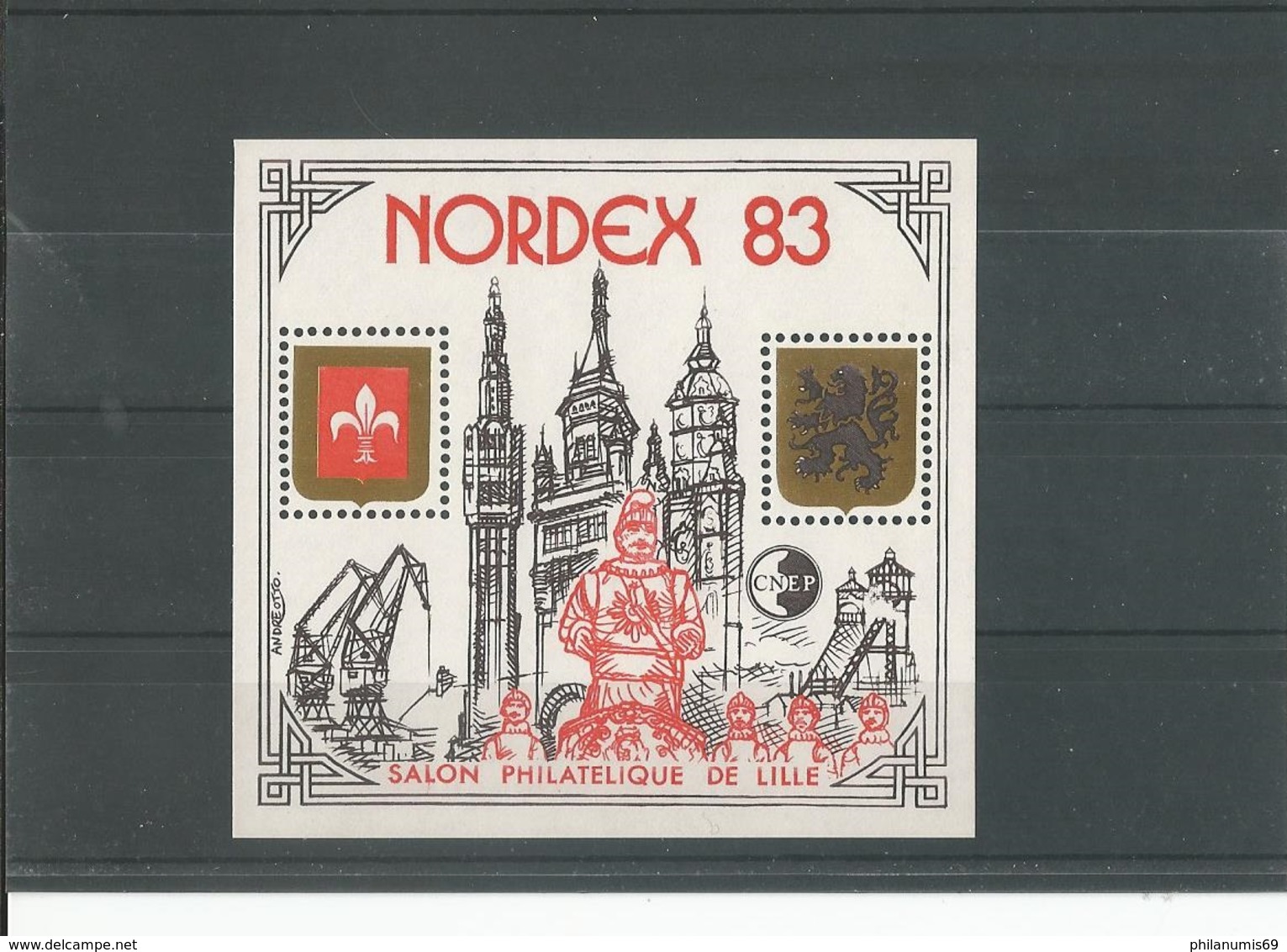 FRANCE 1983 - YT 4 - NEUF SANS CHARNIERE ** (MNH) GOMME D'ORIGINE LUXE - CNEP