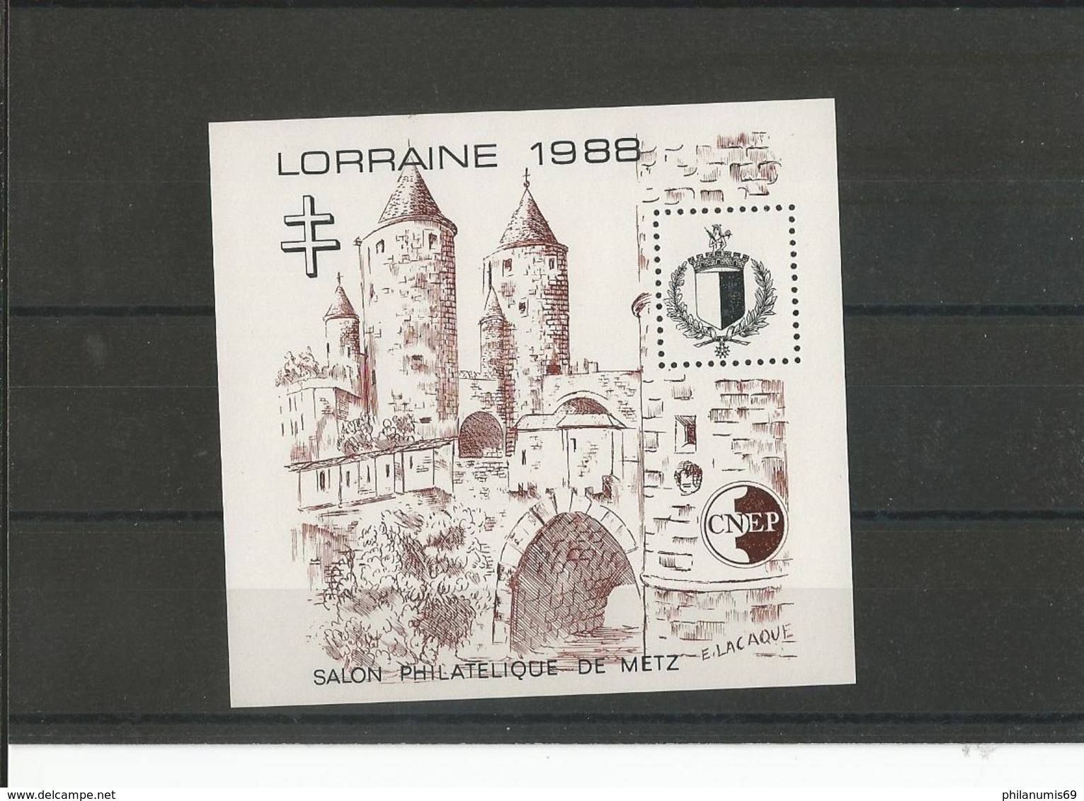 FRANCE 1988 - YT 9 - NEUF SANS CHARNIERE ** (MNH) GOMME D'ORIGINE LUXE - CNEP