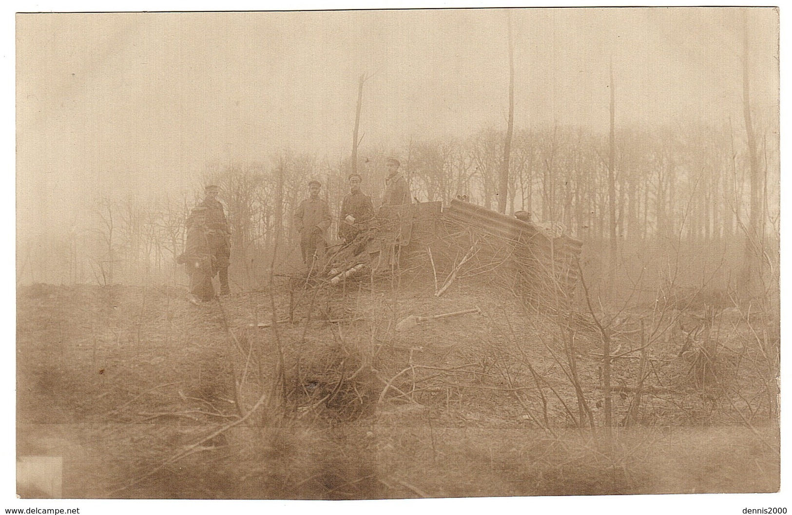 MILITARIA - 1914-1918 - CARTE PHOTO - PHOTO CARD - CAMBRAI (59) - SCÈNE DE GUERRE - Guerre 1914-18