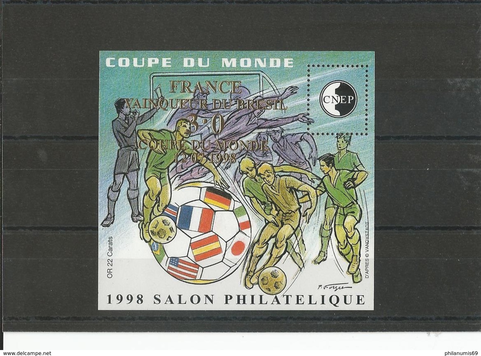 FRANCE 1998 - YT 27 - NEUF SANS CHARNIERE ** (MNH) GOMME D'ORIGINE LUXE - CNEP