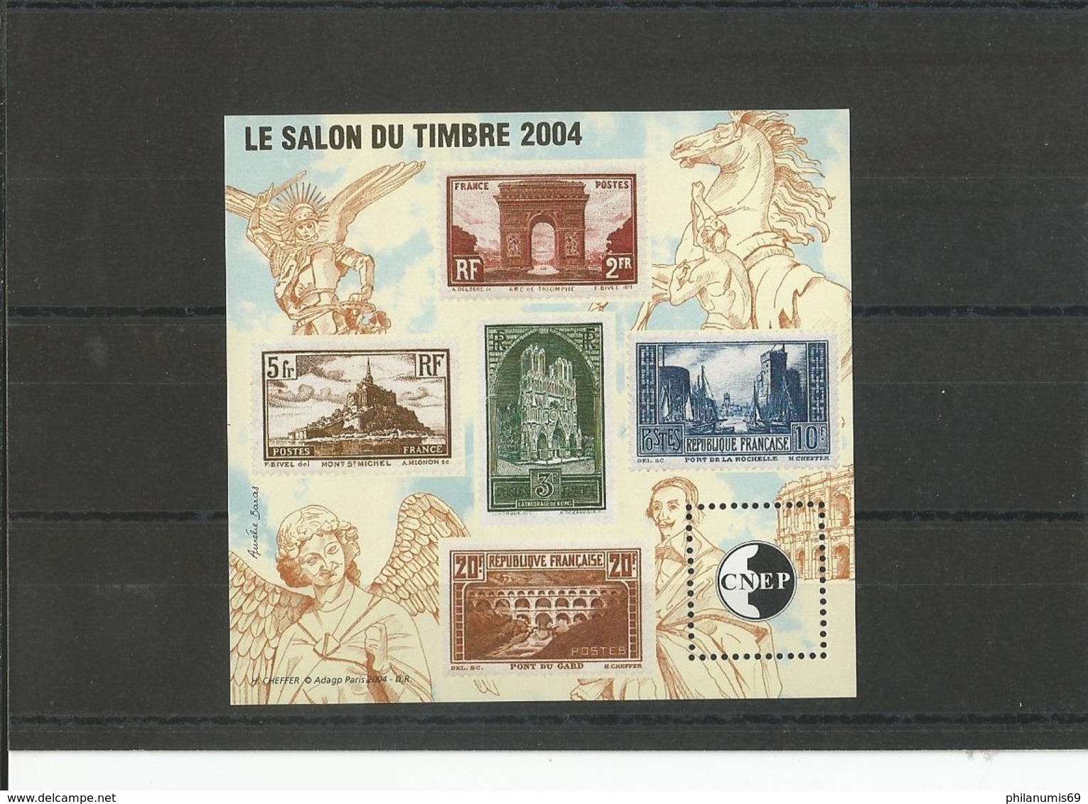 FRANCE 2004 - YT 41 - NEUF SANS CHARNIERE ** (MNH) GOMME D'ORIGINE LUXE - CNEP