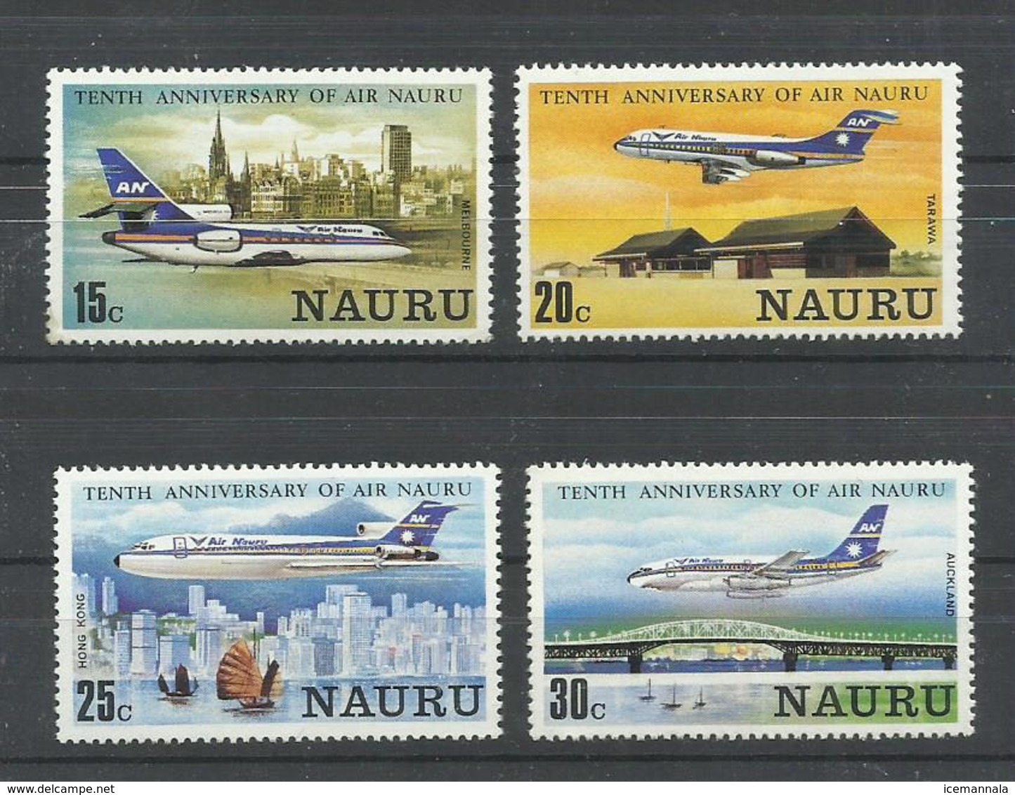 NAURU YVERT  207/10   MNH  ** - Nauru