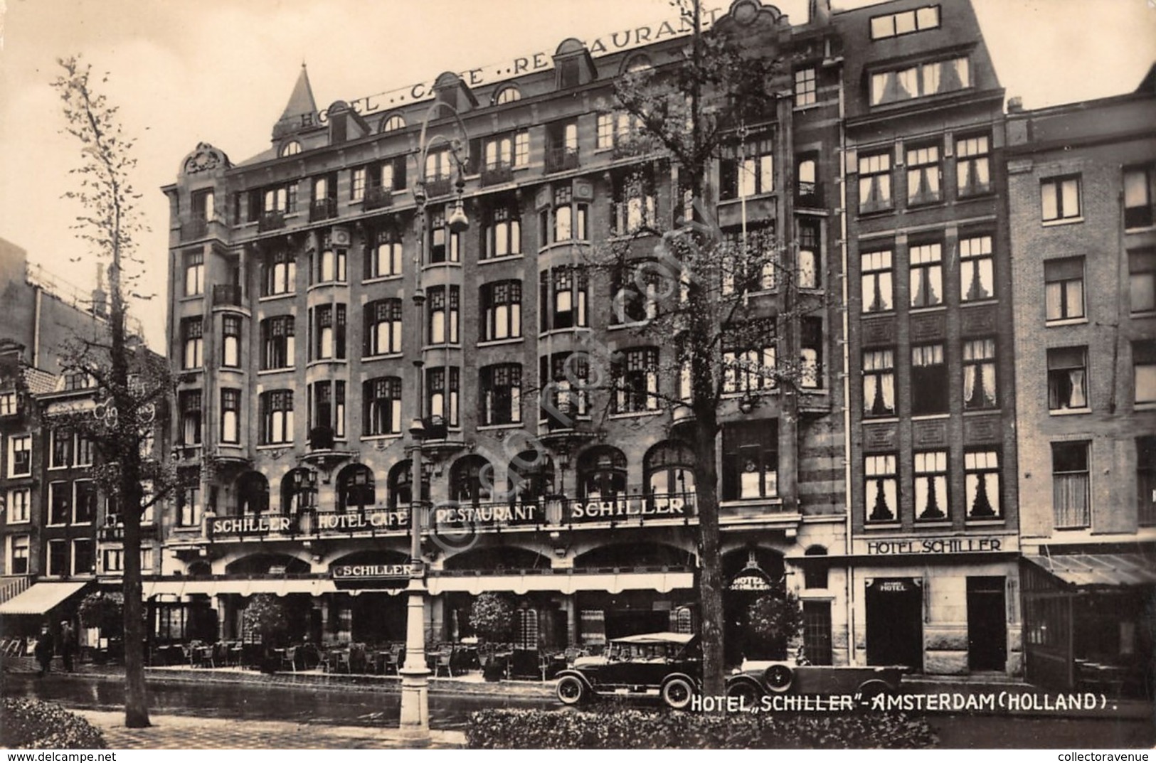 Cartolina Amsterdam Hotel Schiller - Non Classificati