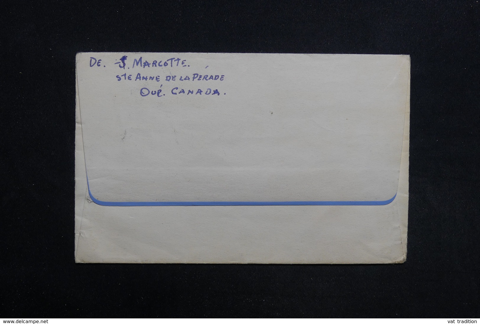 CANADA - Enveloppe De Ste Anne La Perade Pour Paris En 1946, Affranchissement Plaisant - L 31425 - Cartas & Documentos