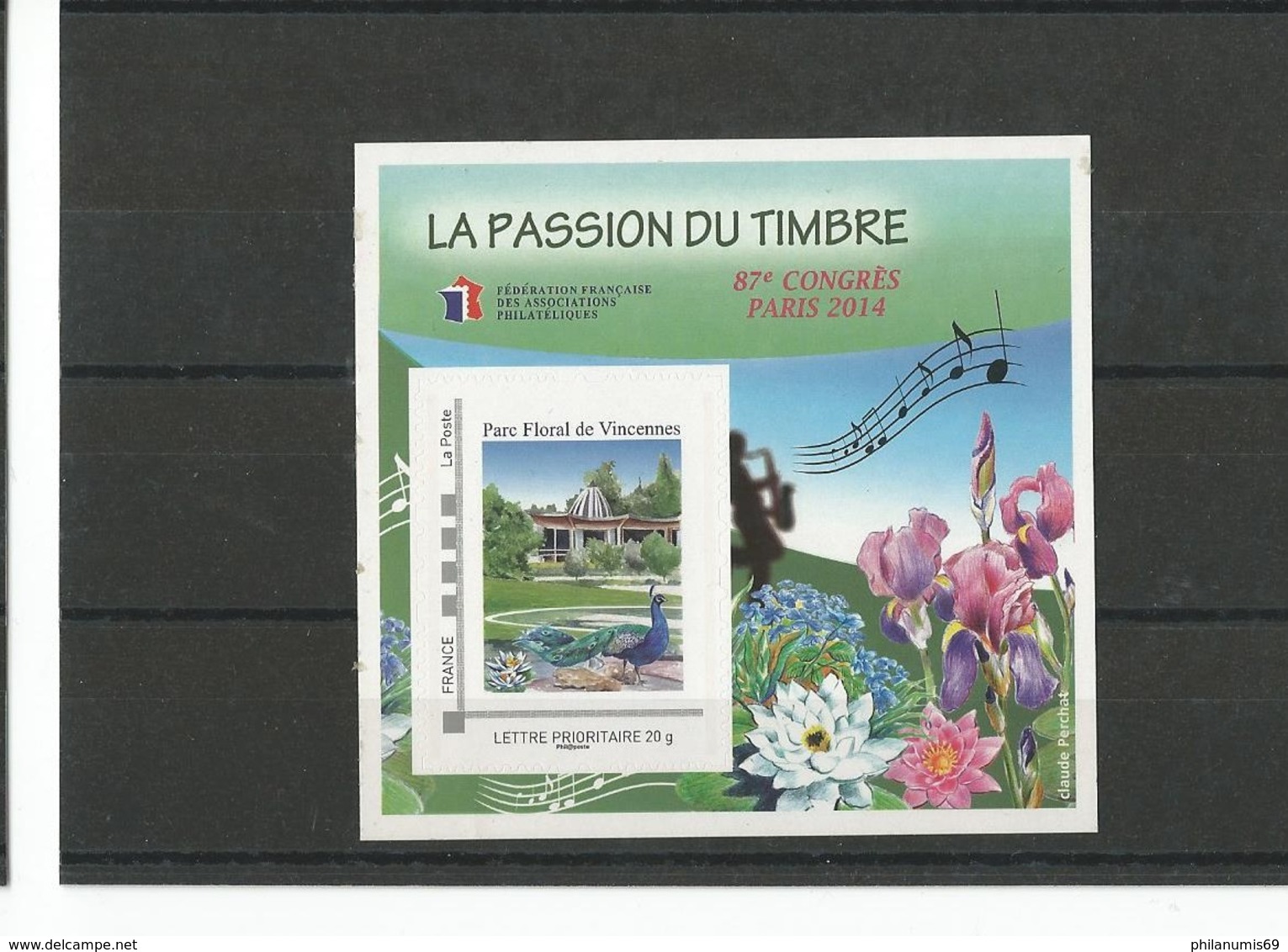 FRANCE 2014 - YT 9 - NEUF SANS CHARNIERE ** (MNH) GOMME D'ORIGINE LUXE - FFAP