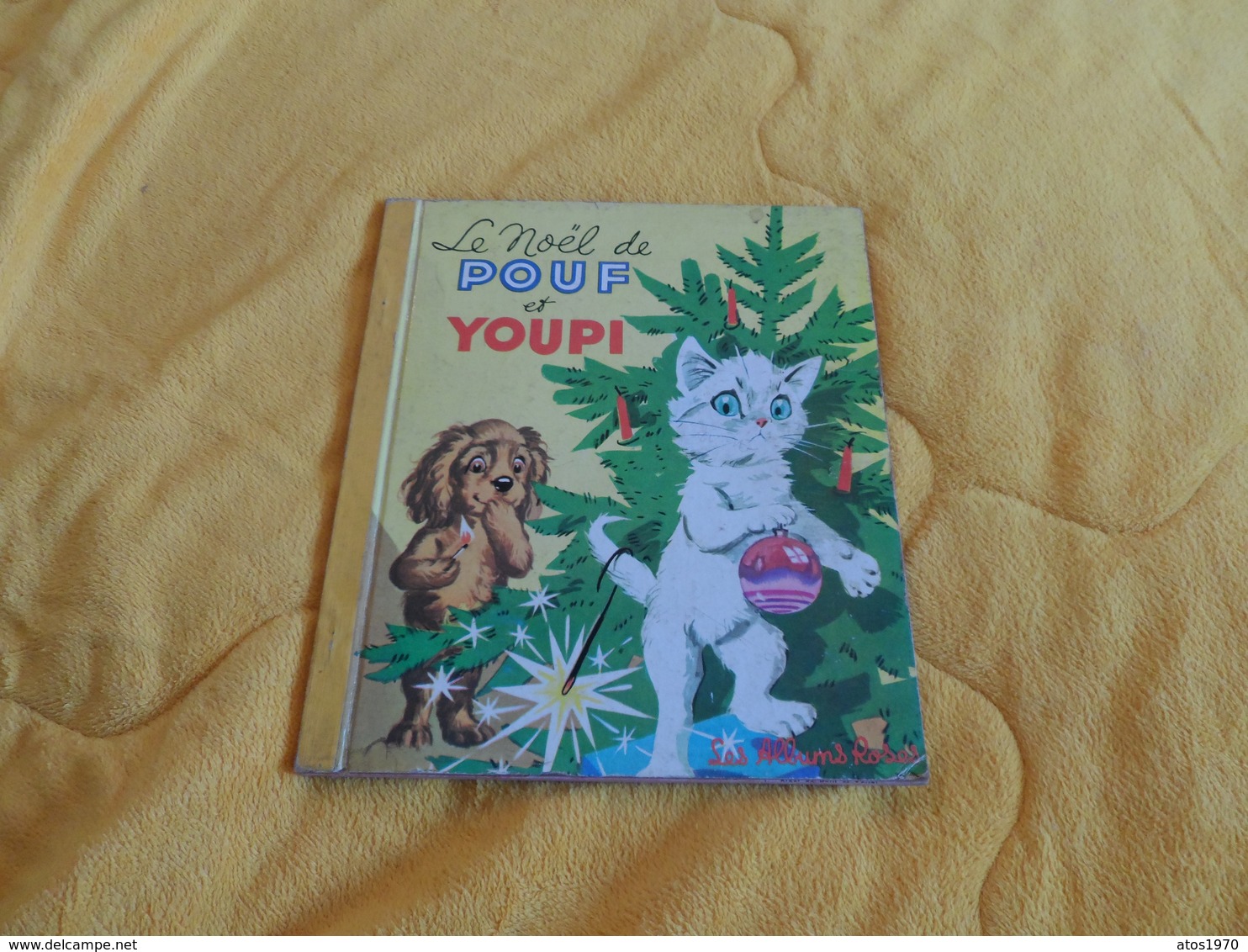 LES ALBUMS ROSES LE NOEL DE POUF ET YOUPI..ANNEE 1964...HACHETTE..20 PAGES.. - Hachette